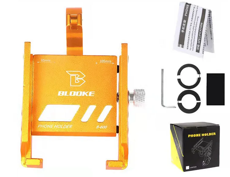Universal mobile phone holder for electric scooter is suitable for all Kukirin series